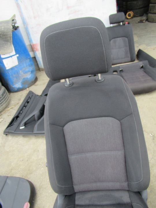 фото №8, Vw passat b8 універсал сидіння підігрів диван комплект велюр ergo комфорт європа