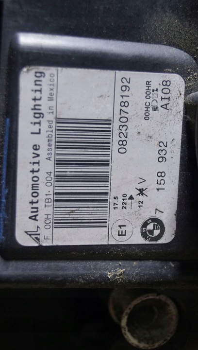 фото №11, Bmw x5 e70 лампа правая перед uk