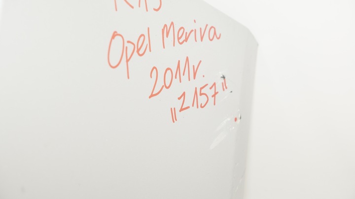 фото №8, Бампер зад задній opel meriva b 10-13r z157