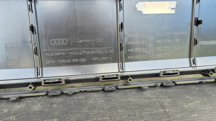 фото №14, Решётка радиатор решётка радиатора audi q7 4m рестайлинг 19- оригинальный номер 4m0853651aj ah ag af оригинальный номер новая!