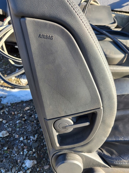 фото №16, Сидіння з підігрівом праві перед подушка безпеки opel signum vectra c чорна шкіра оригінальний номер європа