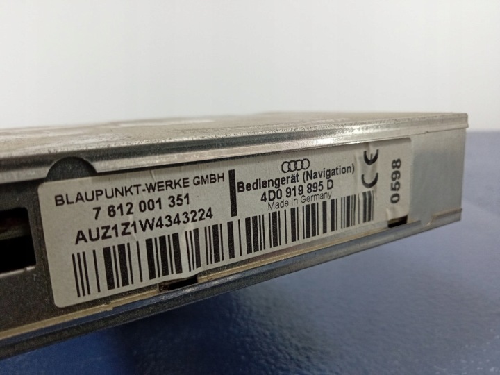 фото №5, Audi a8 d2 блок управления  модуль навигации 4d0919895d