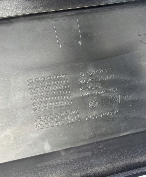 фото №11, Vw polo vi 2g6 бампер зад задній 2g6807421a b e