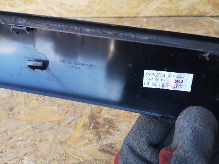 фото №8, Land rover evoque l551 планка скла лобовий ліва k8d2-d25a53