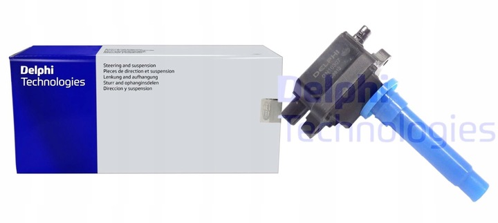 фото №13, Катушка зажигания kia clarus 1,8 00- delphi gn10307-12b1