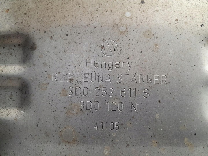 фото №9, Vw phaeton 3.0 tdi глушник труба вихлоп 3d0253611r