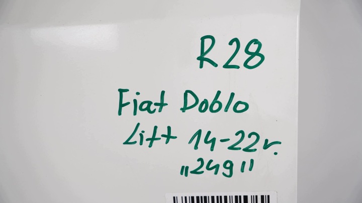 фото №9, Двери левые зад задние fiat doblo ii рестайлинг 14-22r 249