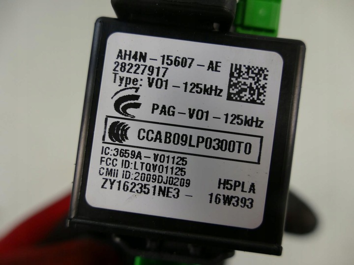 фото №3, Volvo xc60 i рестайлинг замок зажигания з ключом ключ кнопка старт сплав иммобилайзер