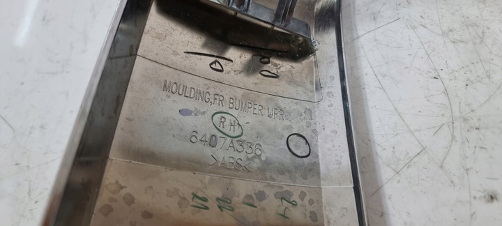 фото №9, Планка хром бампера перед правая mitsubishi l200 vi 2019 2020 2022 2024