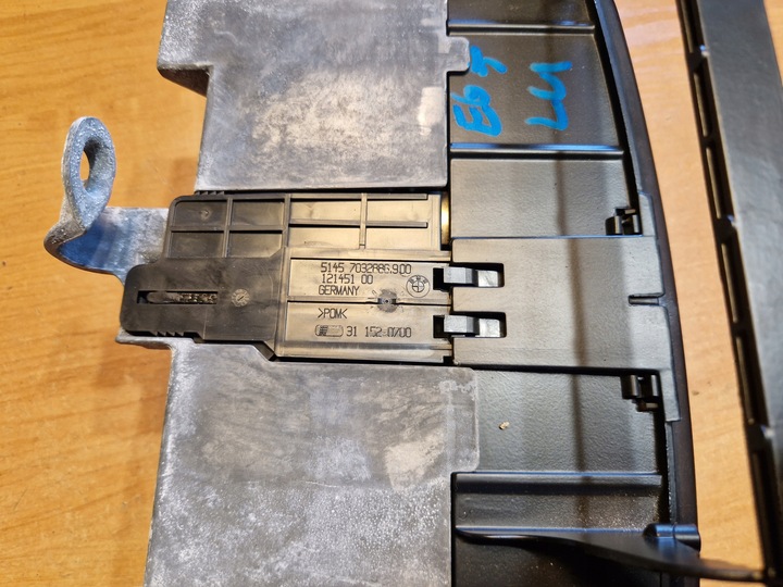 фото №6, Bmw 7 e65 e66 рамка бардачок середній шухляда телефон 7032886