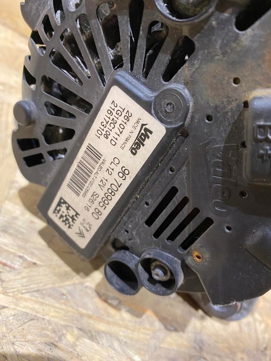 фото №4, Citroen peugeot 1.2 vti генератор 9670899580