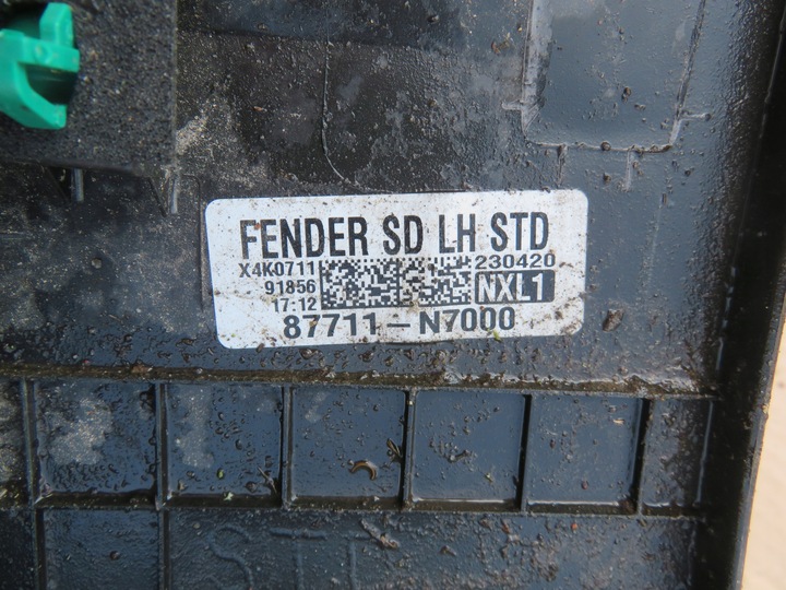 фото №12, Hyundai tucson iv 4 20- планка накладка крыльев левая передняя 87711-n7000