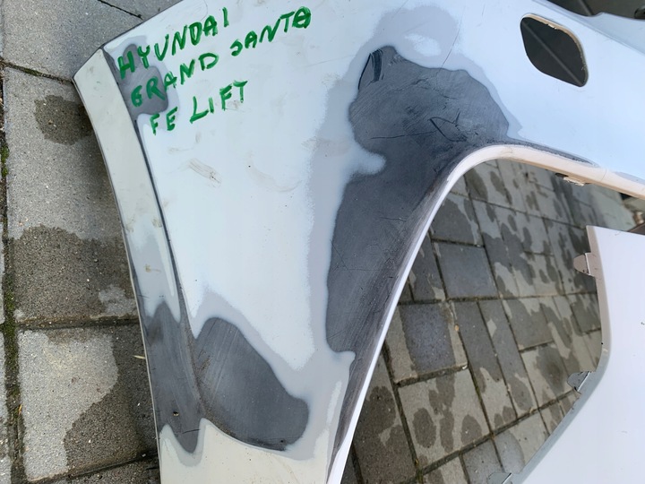 фото №9, Hyundai santa fe рестайлінг 17- бампер перед переднє