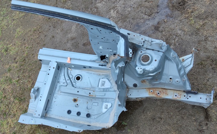 фото №3, Поріг стійка лонжерон чверть ліва toyota yaris ii