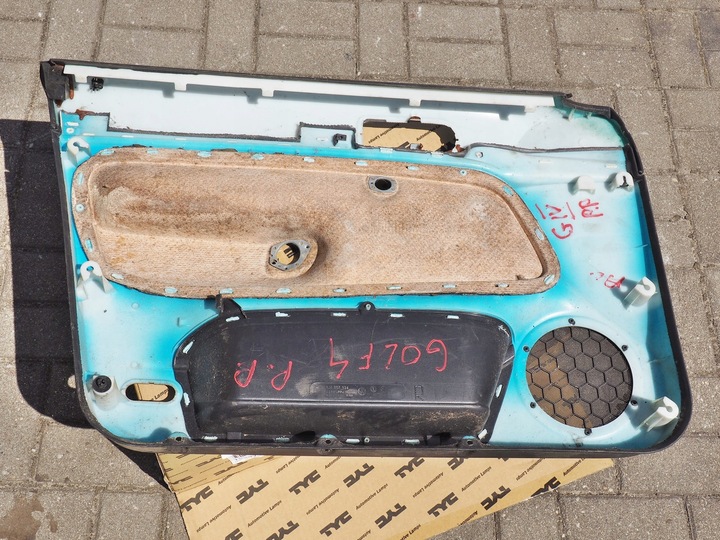 фото №6, Vw golf iv 4 bora боковина оббивка двері правий перед