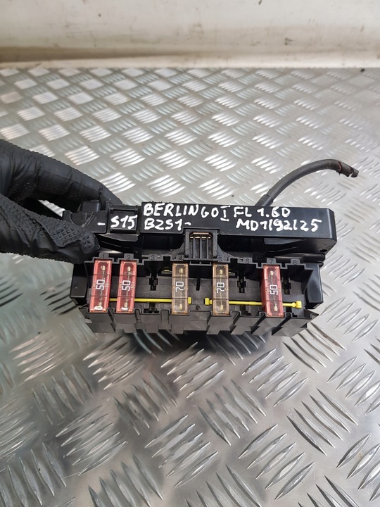 фото №8, Модуль коробка bsm-b2 citroen berlingo i fl 1.6hdi 9650618580 u118470002j