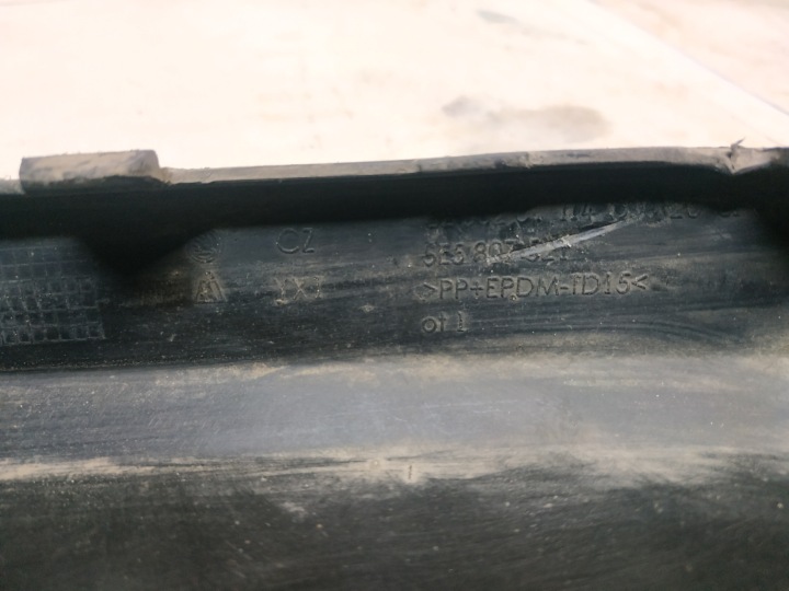 фото №14, Спойлер skoda octavia 3 диффузор 5e5807521h зад
