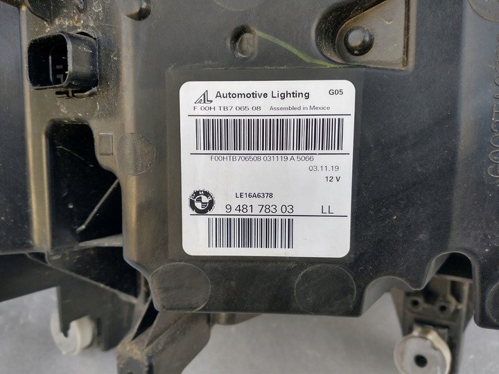 фото №10, Лампа левый перед bmw x5 g05 x6 948178303 полный led