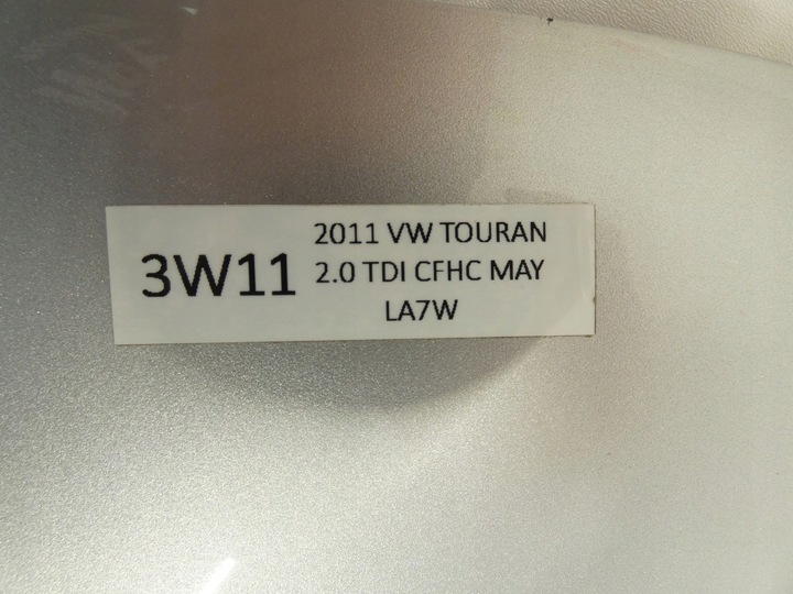 фото №11, Капот крышка двигателя vw touran i 1 рестайлинг 10-15r la7w