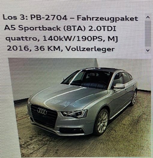 фото №7, Захист pod керма audi a5 sportback 8k1863075