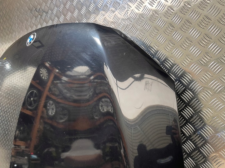 фото №6, Капот кришка двигуна bmw f01 f02 f04 475 чорний sapphire металік