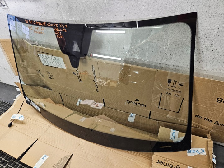 фото №6, 9y3845099 ag porsche cayenne 9y купе 2024r стекло перед с подогревом идеальная