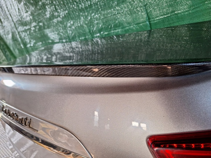 фото №5, Maserati ghibli iii m157 2013- кришка зад задня kpl. спойлер карбон демонтаж