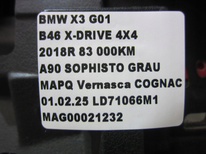 фото №9, Bmw x3 g01 g02 x4 панель раздаточная консоль pod head up 7937296 51457937296