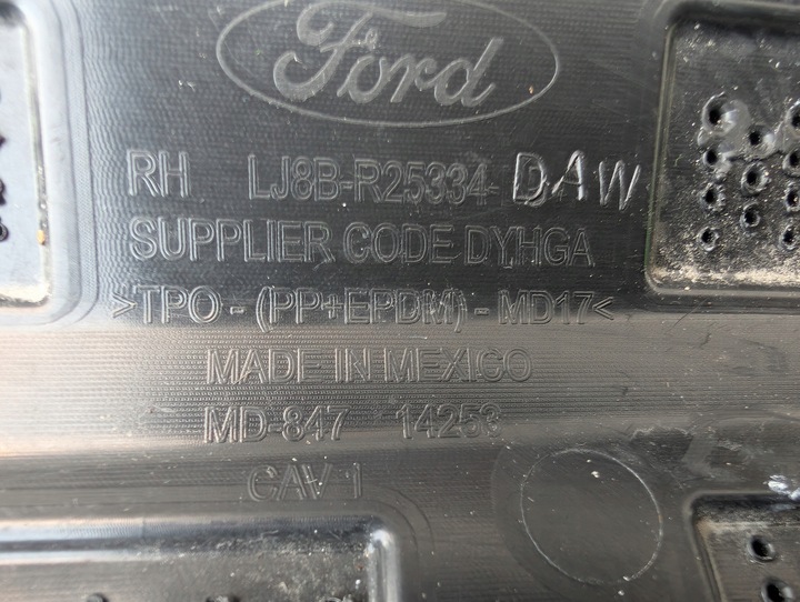 фото №9, Планка дверь правые зад ford mustang mach-e lj8b-r25334-daw