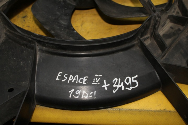 фото №7, Вентилятор охлаждения радиатора (диффузор) espace iv 8200273172