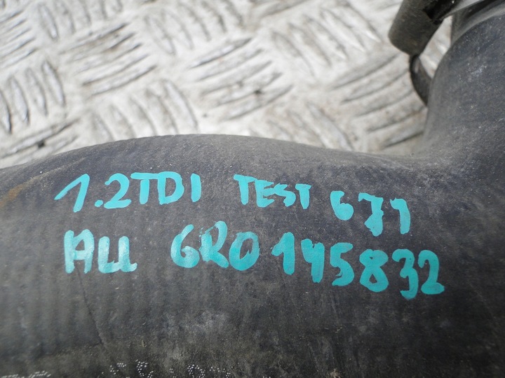 фото №3, Шланг інтеркулер seat ibiza 6j 6j0 1.2tdi 6r0145832