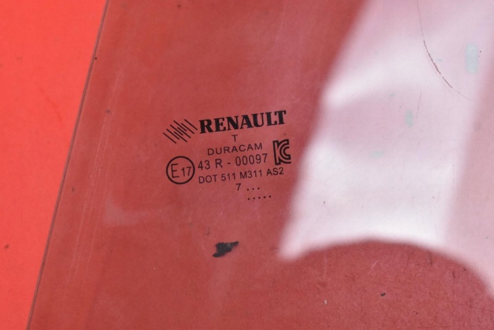 фото №6, Скло бокова ліва зад задня renault clio 4 iv 5d hb рестайлінг 16-19