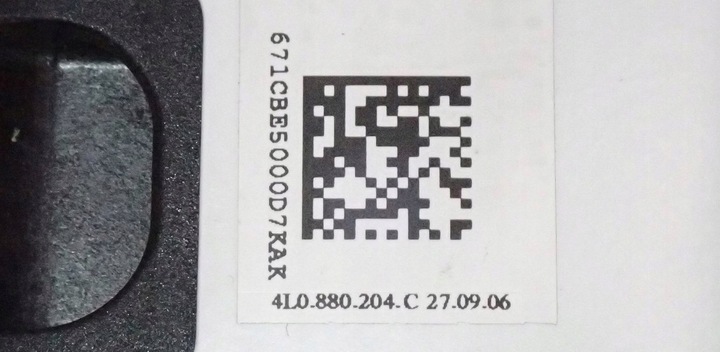 фото №8, Подушка панелі подушка безпеки пасажира audi q7 4l0880204c