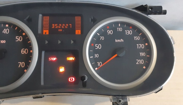 фото №6, Спідометр  прилади renault kangoo i рестайлінг p8200336481f пробіг : 352227 km