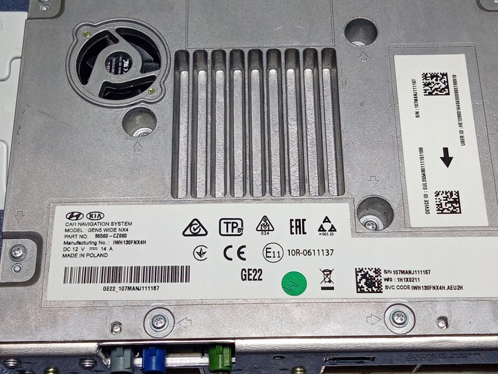 фото №4, Hyundai tucson iv радио навигация 96560-cz060