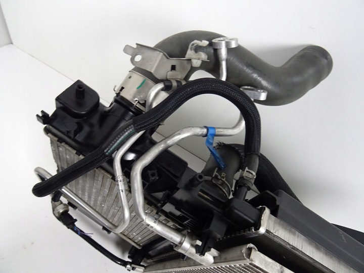 фото №7, Nissan qashqai ii j11 1.5 dci комплект радіаторів інтеркулер вентилятор