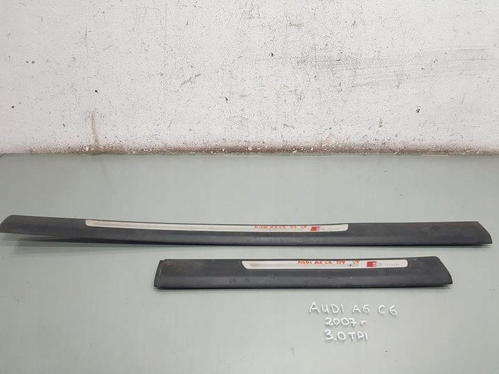 фото №1, Планки планка накладка порога левая audi a6 c6 универсал 4f0853375 4f0853373