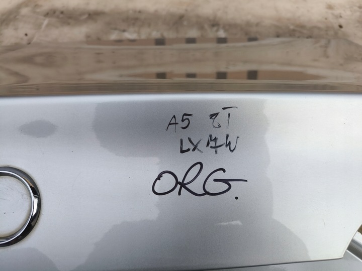 фото №14, Кришка задня зад audi a5 8t купе lx7w оригінал !!!