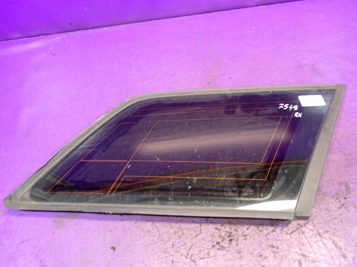 фото №1, Audi a4 b7 04- универсал стекло кузовная правый зад правая задняя bez нехромированный