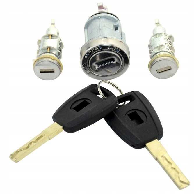 фото №1, Замок замки 2 вкладиші do двері лівих замок запалювання набір замків citroen nemo