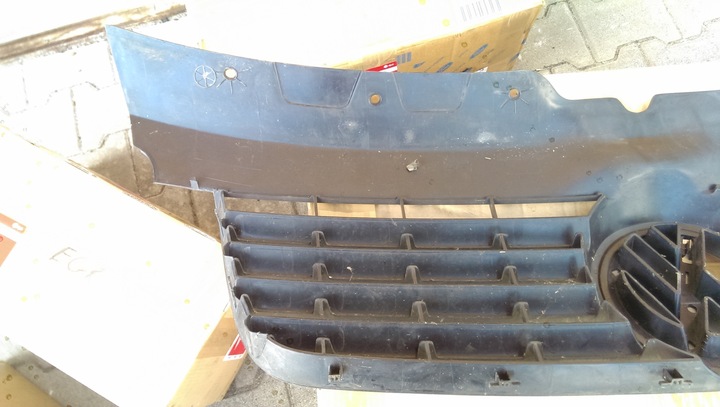 фото №8, Решітка решітка радіатора vw transporter t5 7h0807101/5