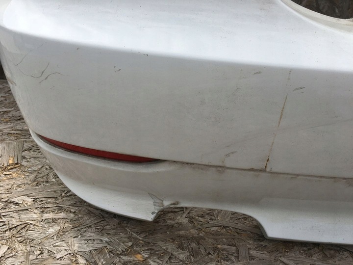 фото №6, Bmw 5 e60 sedan 07-10 бампер зад альпийский белый iii