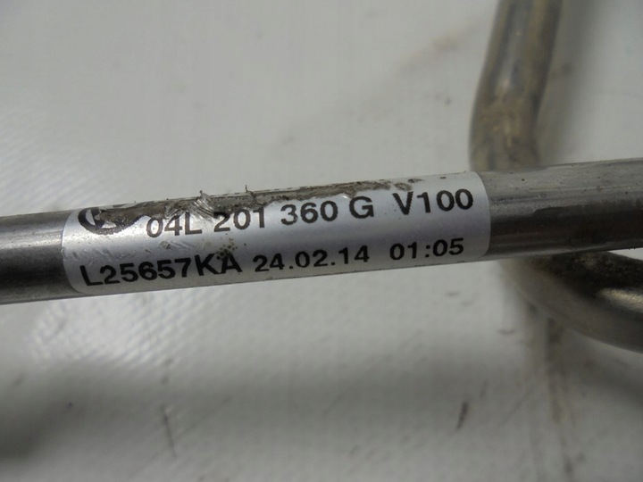 фото №6, Клапан шланг перелив пального форсунок 1.6tdi clh a3 8v golf vii leon iii