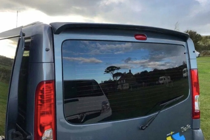 фото №12, Спойлер козырёк do opel vivaro renault traffic 2001-2014 одинарный дверь