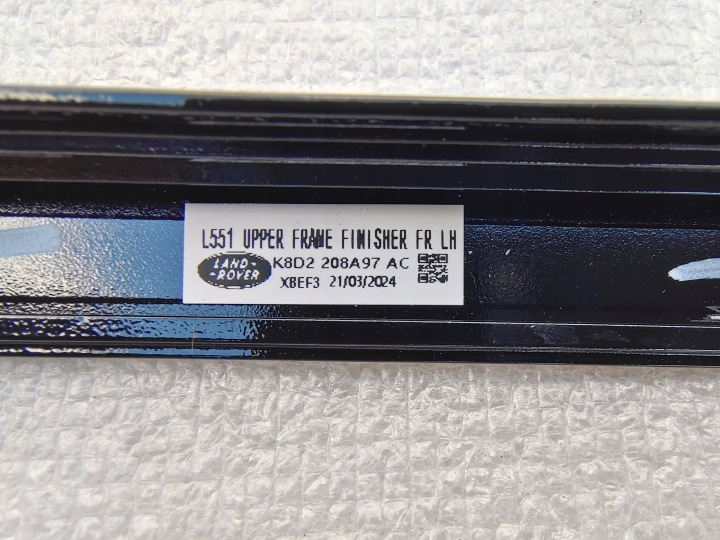 фото №7, Range rover evoque ii l551 верхняя молдинг дверь левая перед k8d2-208a97-ac