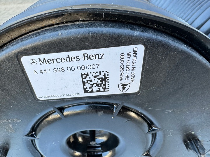 фото №6, Mercedes v клас vito 447 airmatic подушка ліва права зад задня повітряна подушка