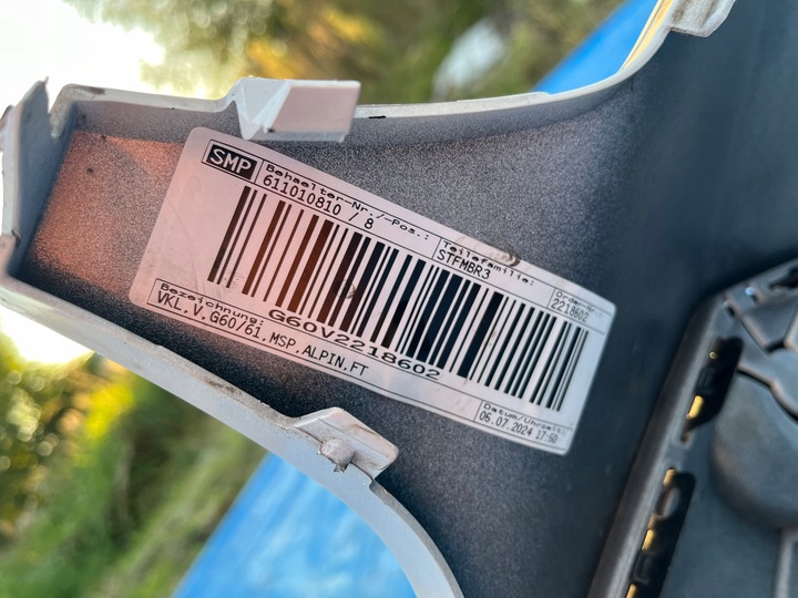 фото №10, Bmw 5 g60 g61 бампер переднє перед 6x pdc датчики м-пакет a300 alpin