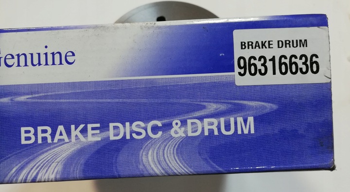 фото №3, Барабан гальмівний daewoo matiz 96316636 oe!