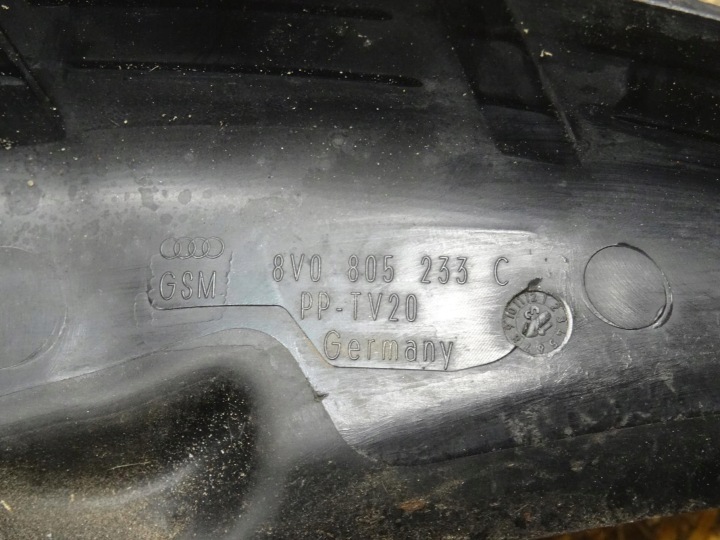 фото №9, Audi a3 8v 12-18 захист жабо  ліва 8v0805233c