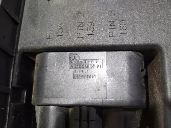 фото №6, Mercedes w 207 модуль акумулятора клемма a2075400740